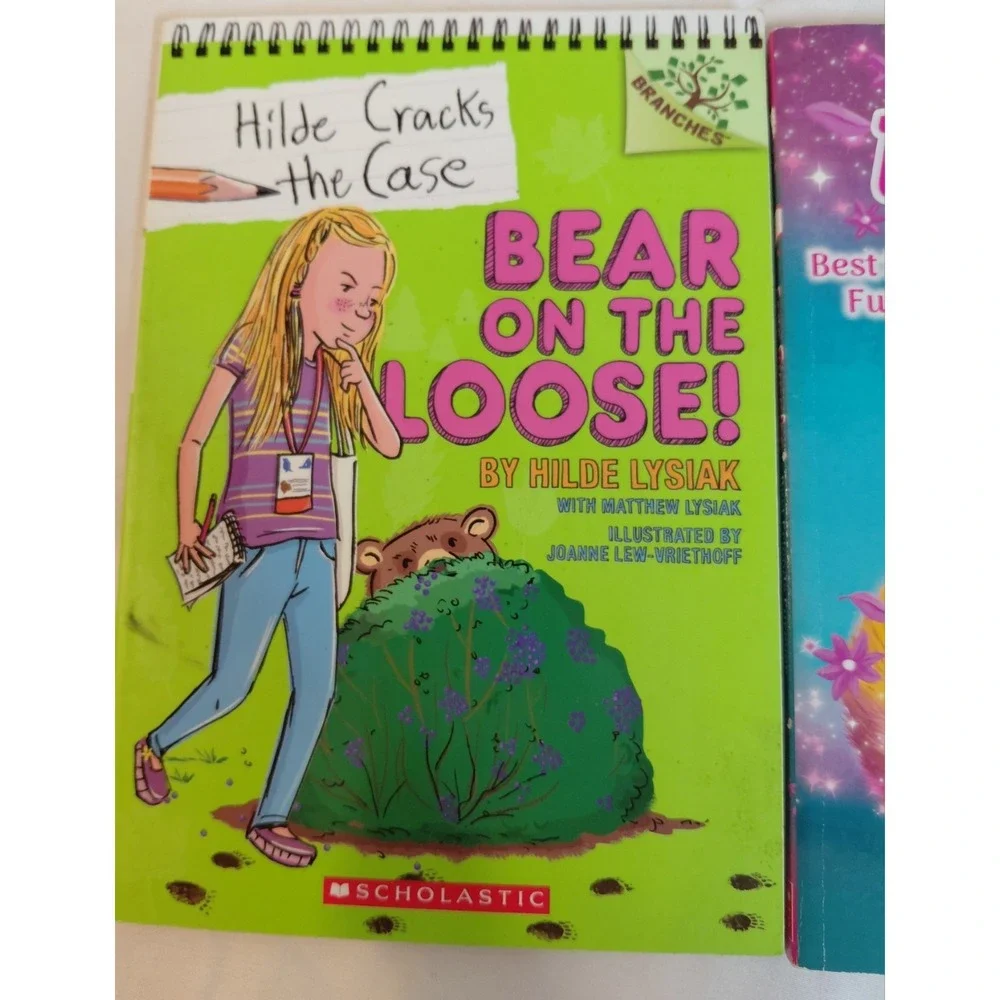 Scholastic Chapter Books Love Puppies Best Friends Furever & Bear On The Loose